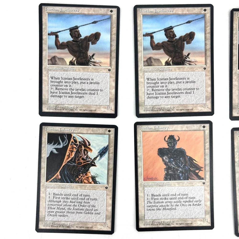MTG White Fallen‎ Empires Lot – 22 Cards – LP to NM – Classic Old-School White